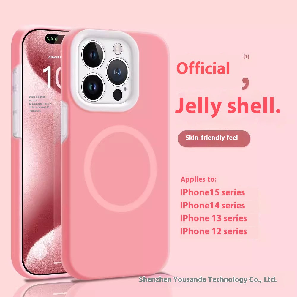 Jelly liquide magnétique Silica Gel boîtier de téléphone