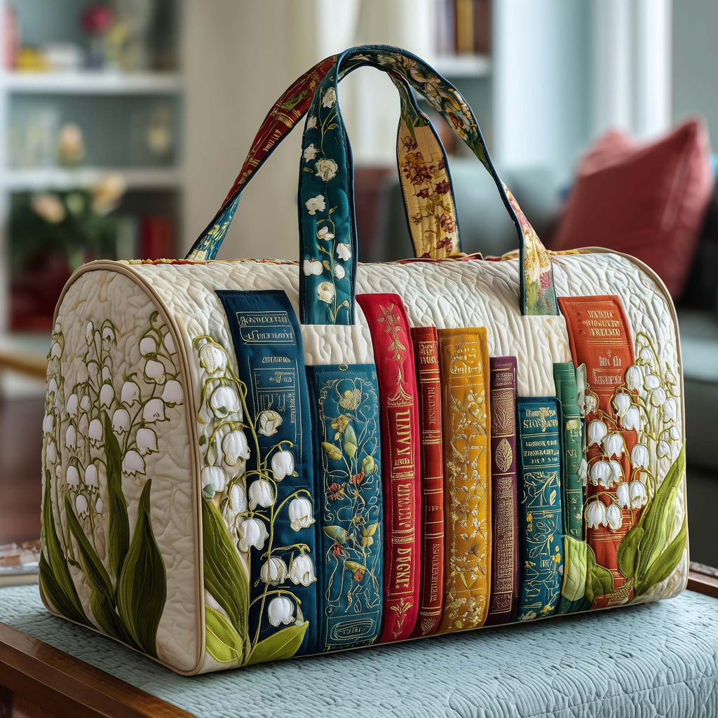Série Bookwind Short-Distance Handheld Brodery matelassé sac de voyage multi-fonctionnel