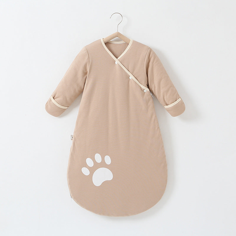 Épaisseur anti-jump du sac de couchage bébé en automne Et l'hiver