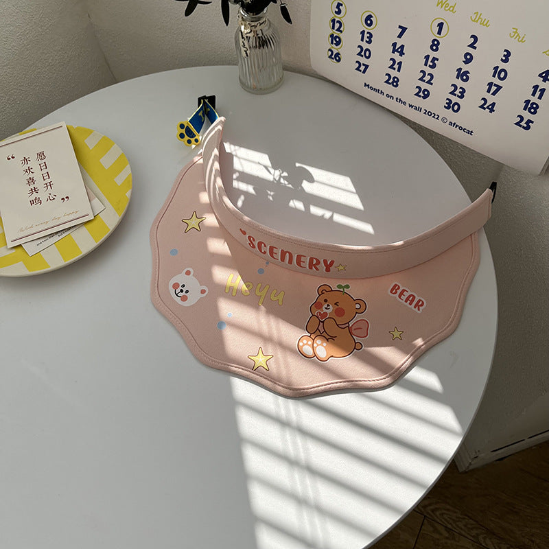Protection solaire des enfants Chapeau solaire anti-UV volant
