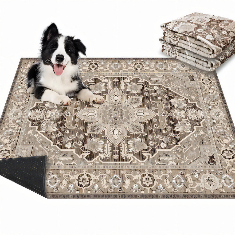 Résistant à la tache transversale et facile à nettoyer Canapé et table à café Rug tapis résistant à l'urine