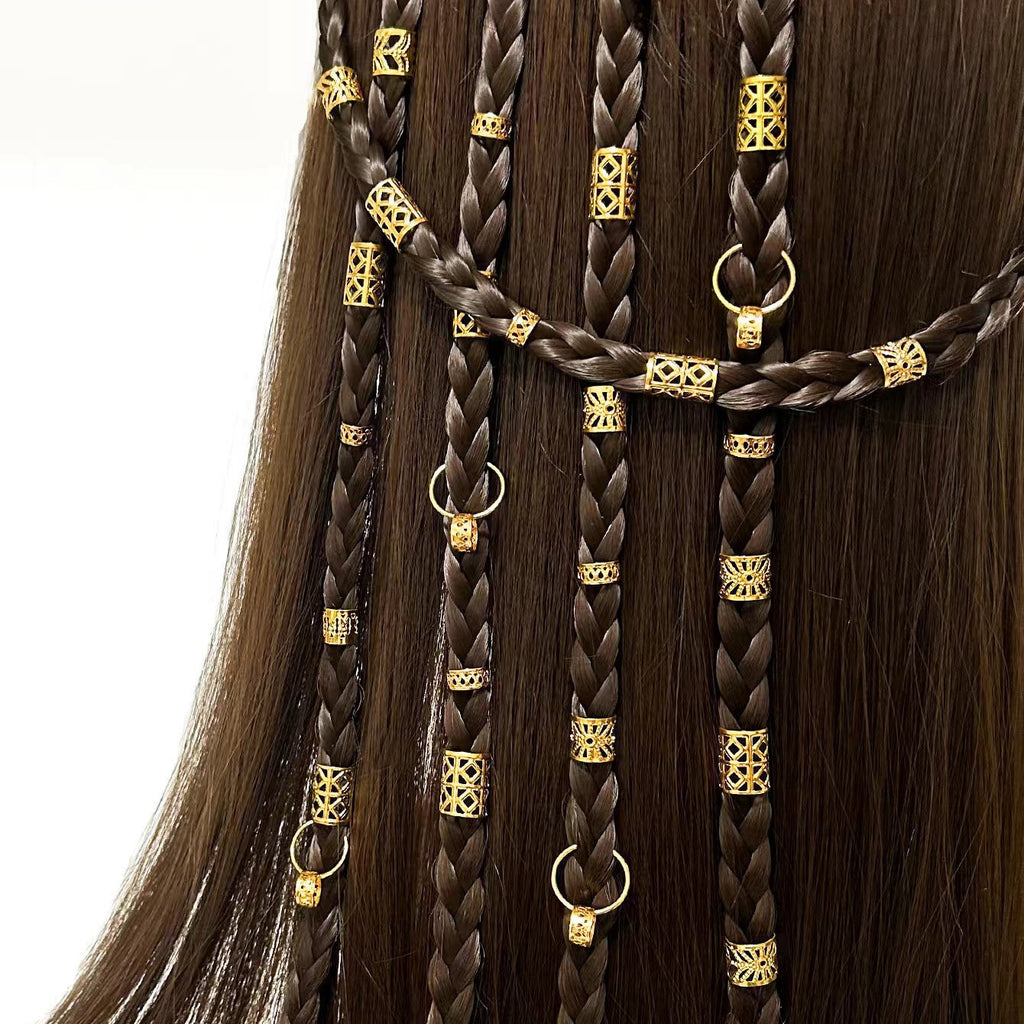 Clip femme mode métal cercle tendance queue de cheval