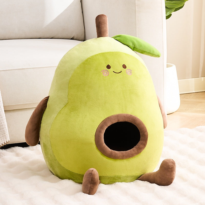Cat Cave Bed Capybara Avocado Dragon Style