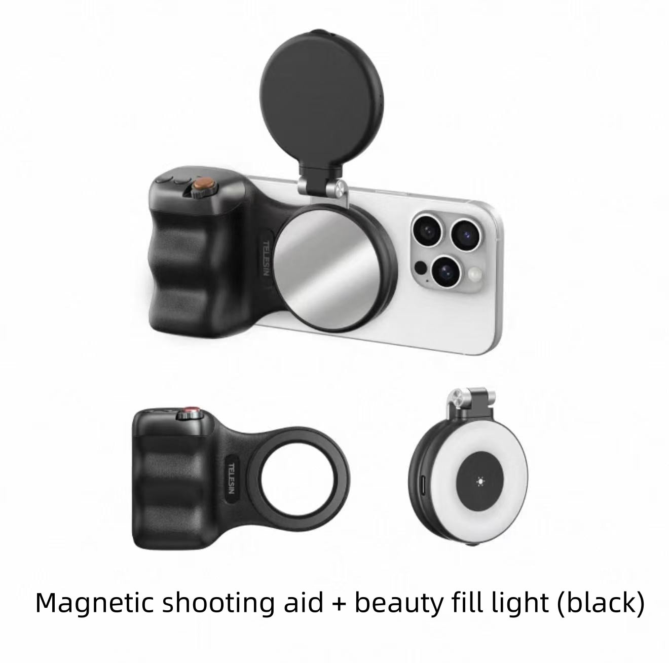 Poignée de photographie magnétique Bluetooth sans fil Aide à la caméra