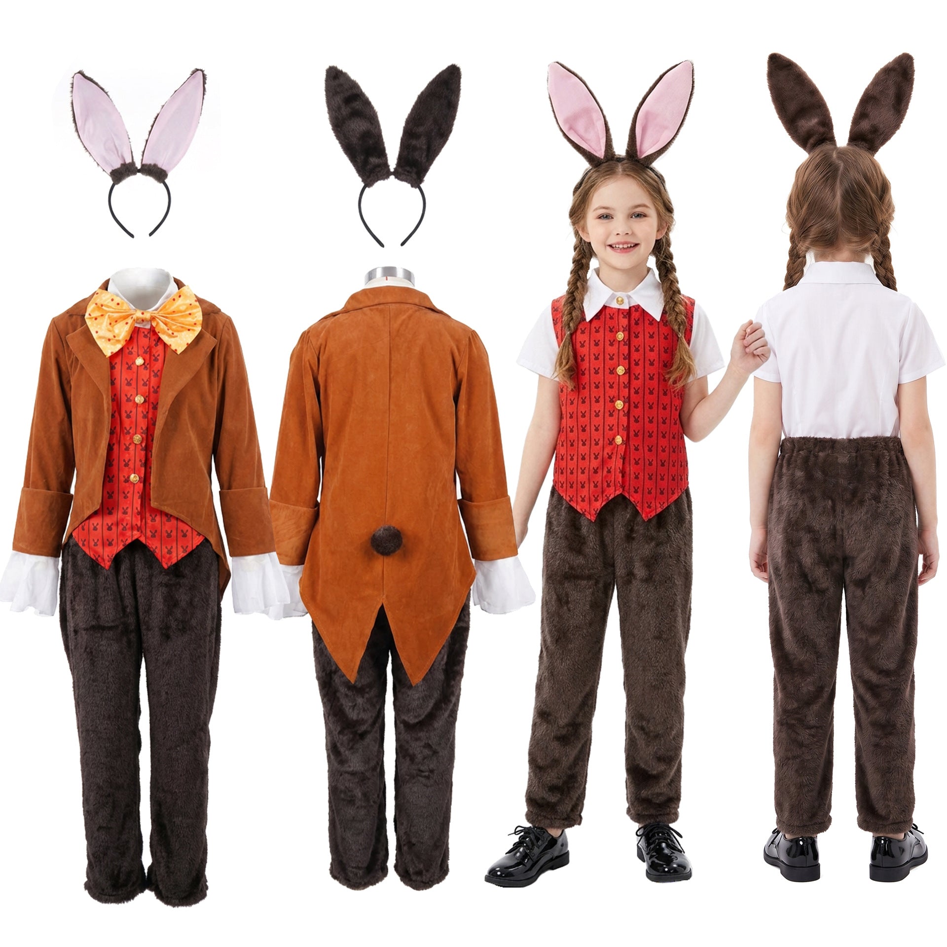 Jeux de rôle costume maternelle jouer Halloween Rabbit scène Outfit