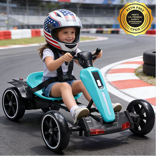12V Pédale électrique pour enfants Go Kart