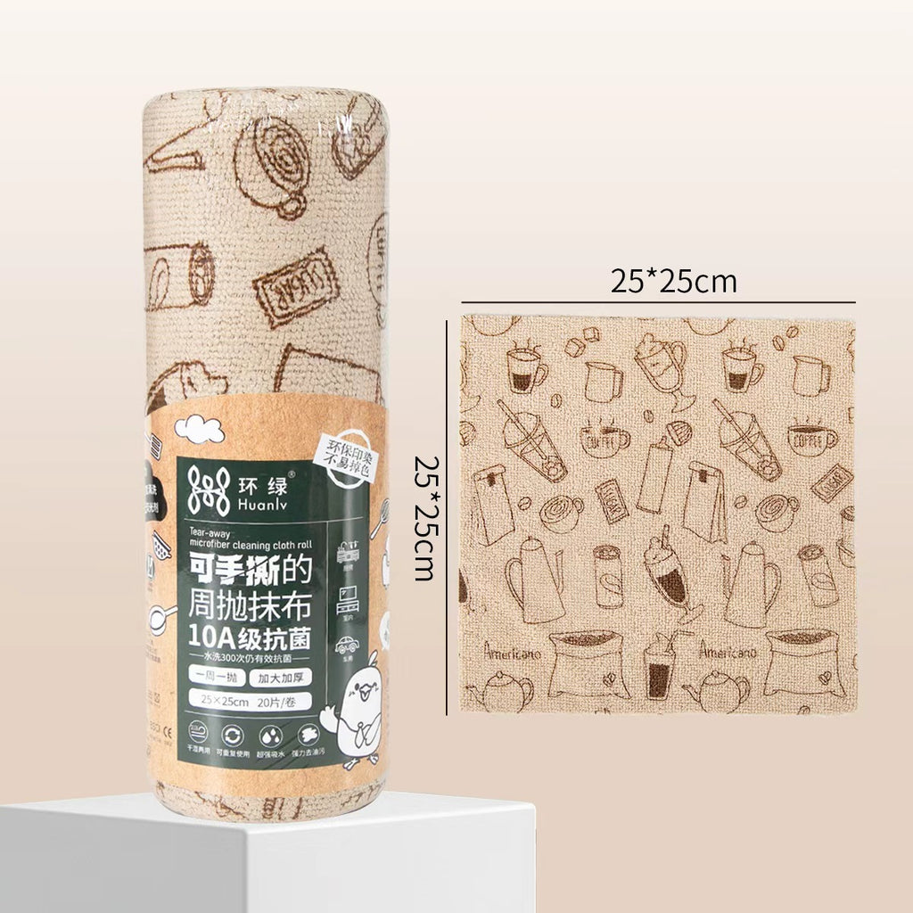 10A Wipes antibactériennes imprimées multifonctionnelles