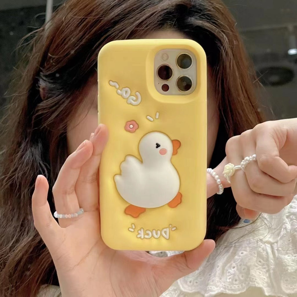 Mode Décompression personnalisée Duck Phone Case