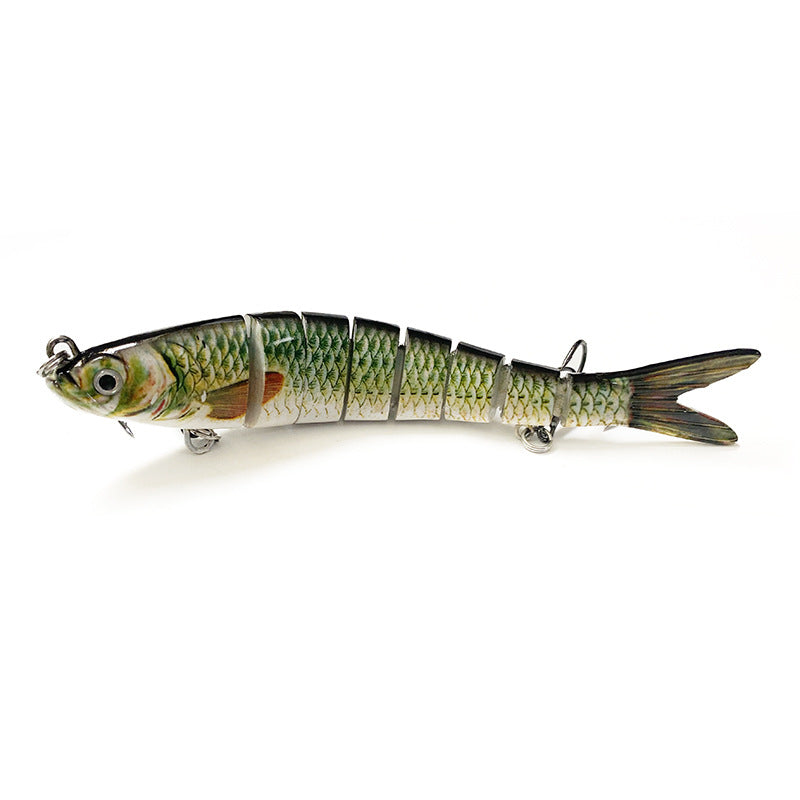 8-section Grand faux luth à longue portée submerged Hard Fishing Bait