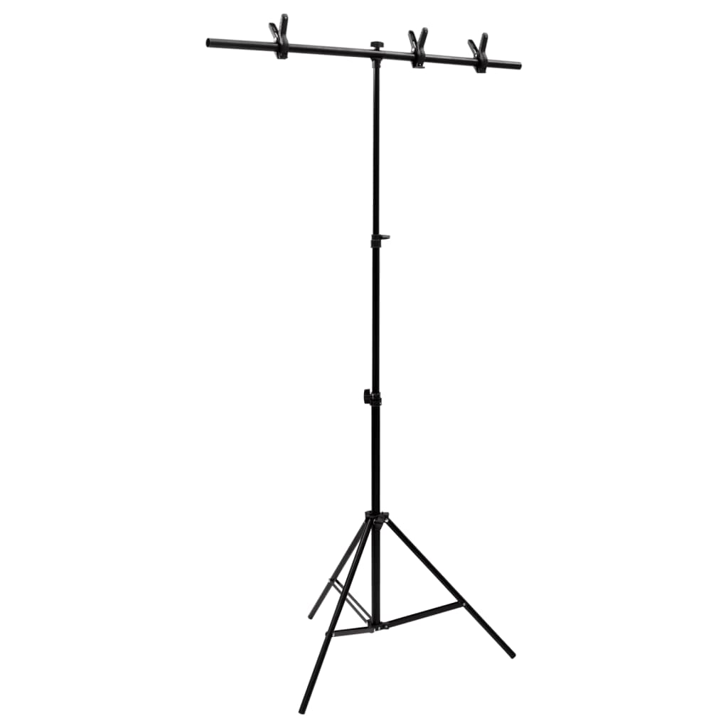 Stand fond en T 91x60x(70-200) cm