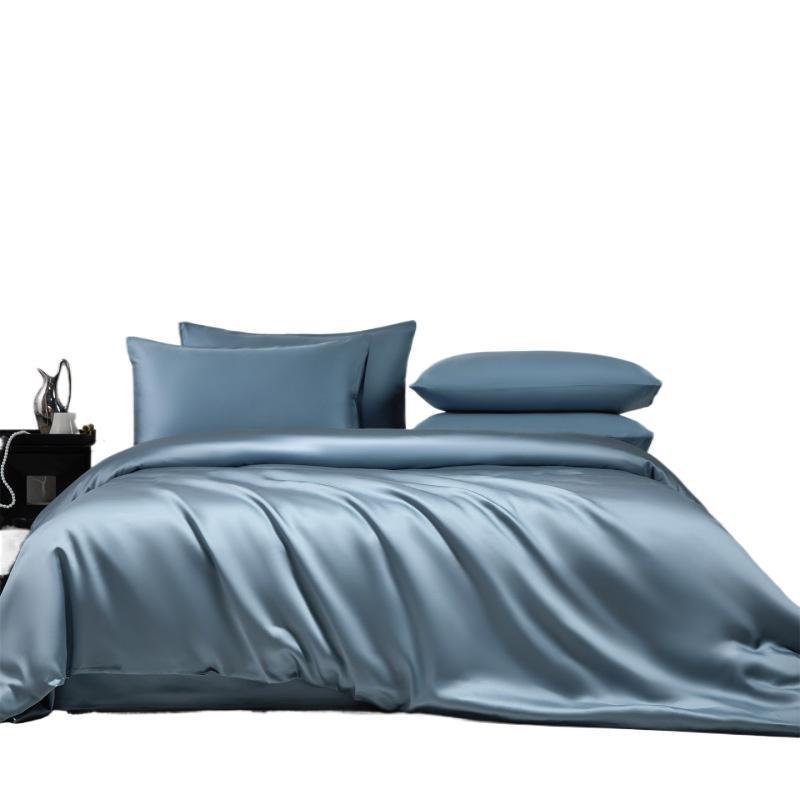 Luxury affordable haut de gamme Tencel Ensemble de literie de quatre pièces et couverture de couette