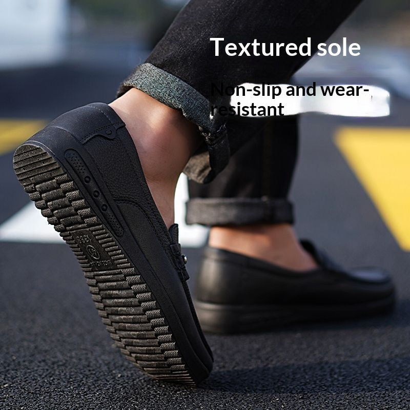 Bottes de pluie imperméables à tube court pour hommes et non-dérapants