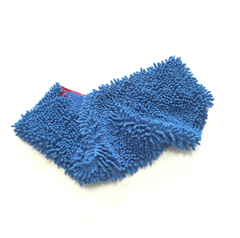Toilettage pour animaux Serviette sèche Chenille Séchage rapide Serviette absorbante extra grande