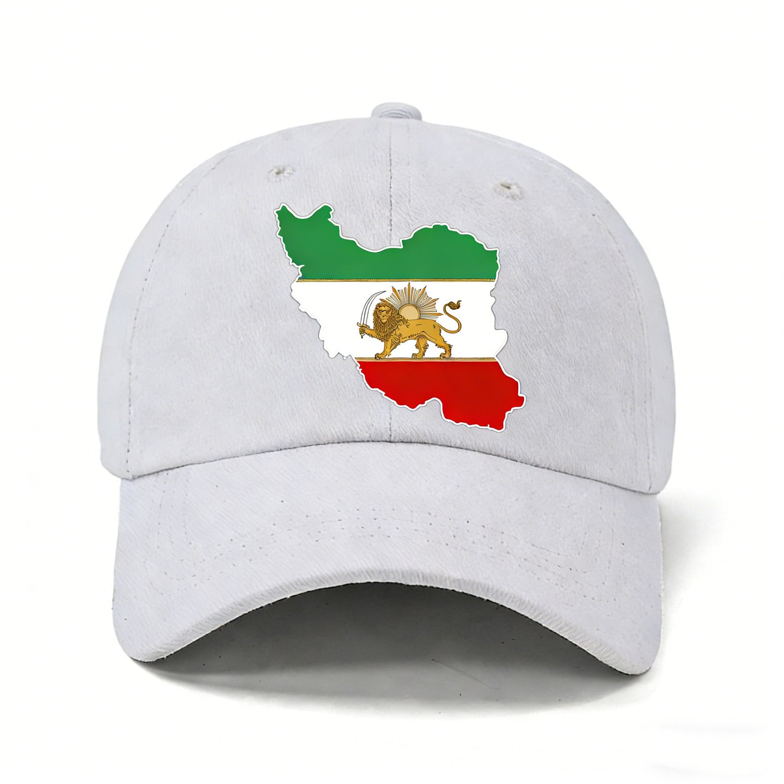 Chapeau de baseball blanc rétro homme