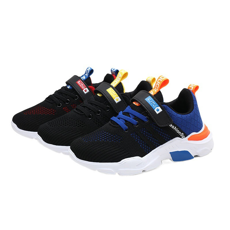Chaussures de garçon Sports cuir Soft Bottom