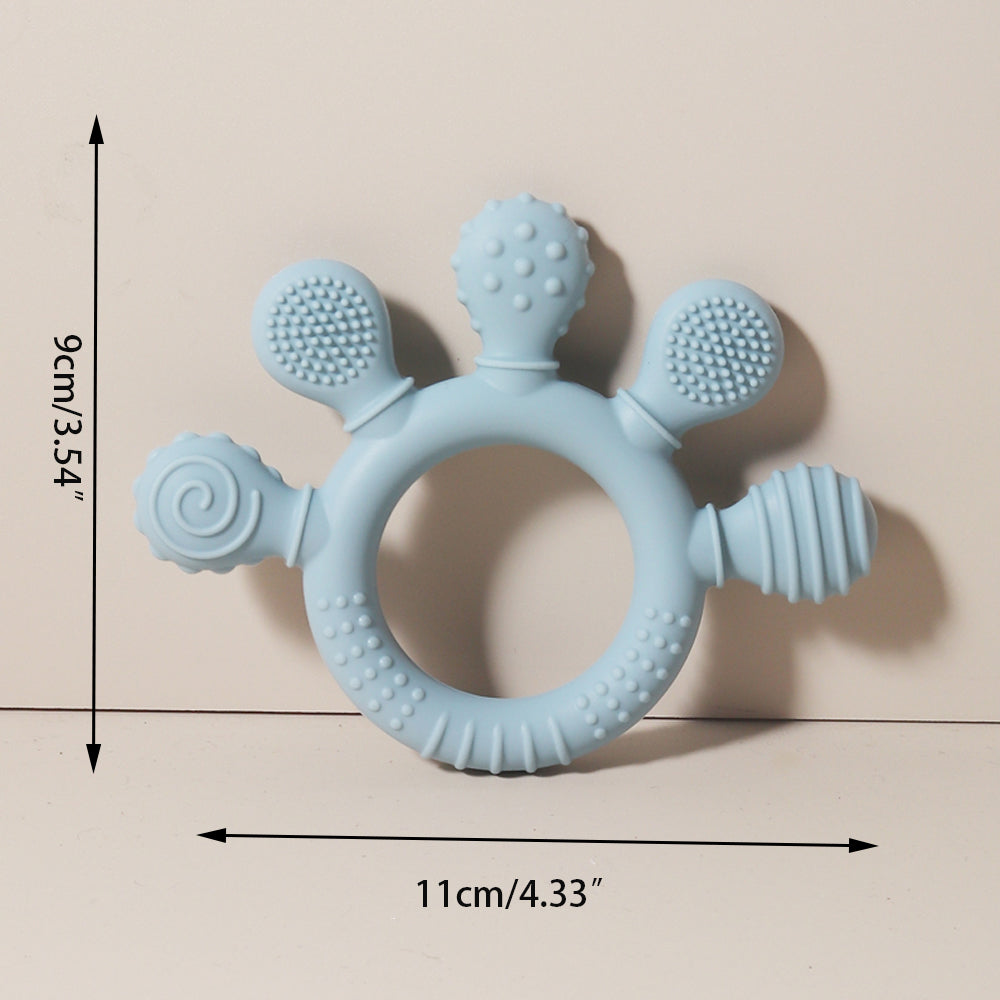Enceinte de maintien de main en silicone comestible