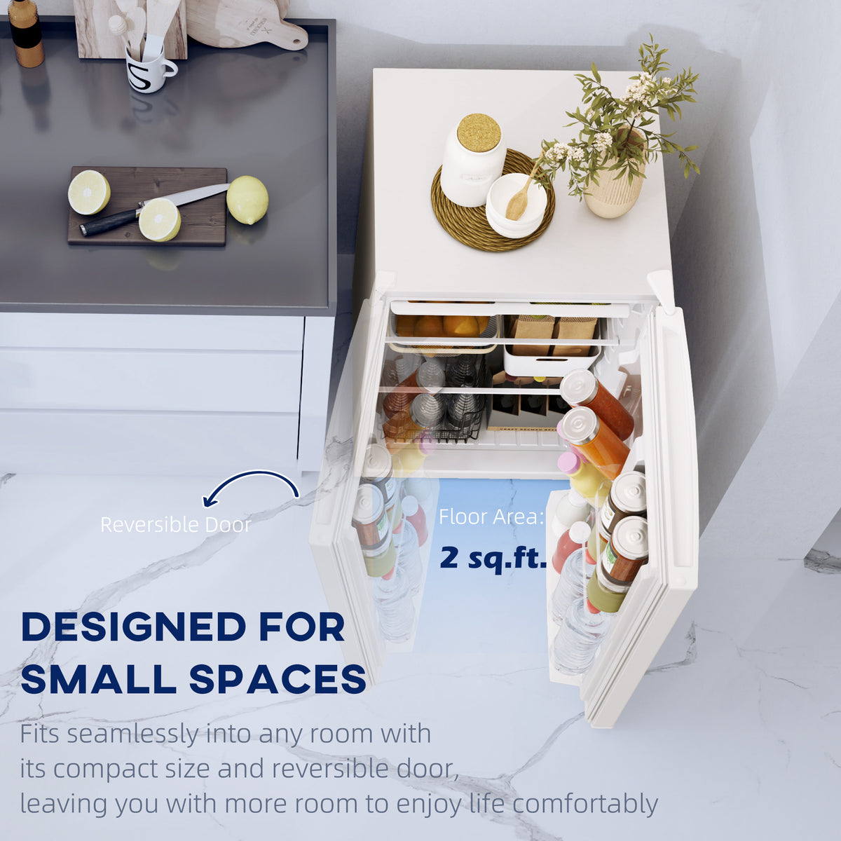 4.5 Mini réfrigérateur Cu.Ft