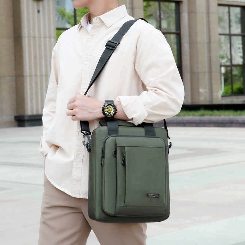 Sac à main pour homme d'affaires de grande capacité