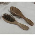Peigne de massage en bois de santal vert naturel