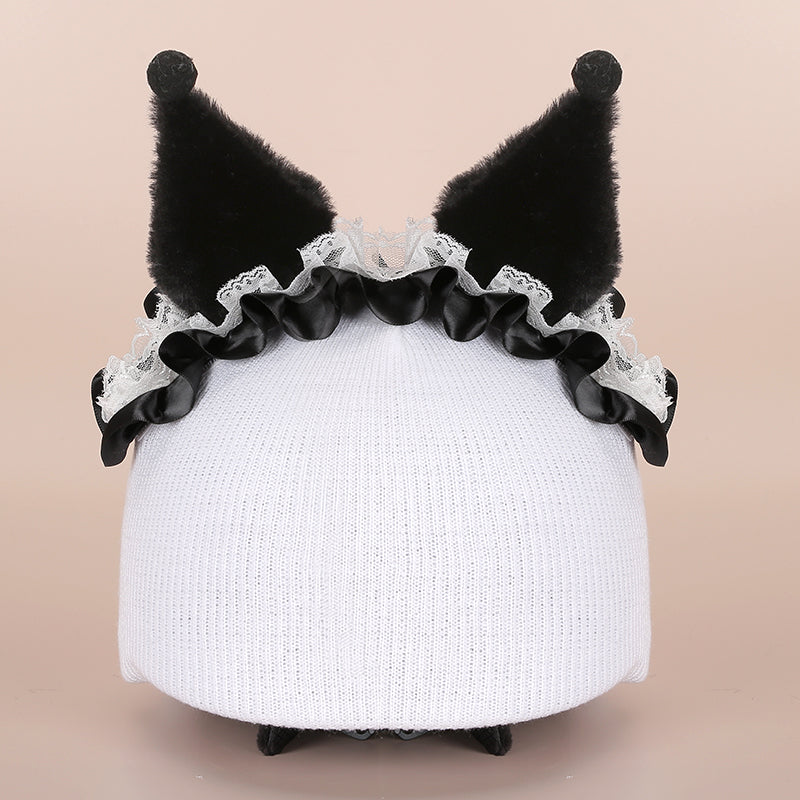 Mignon casque de dessin animé et couverture de chapeau
