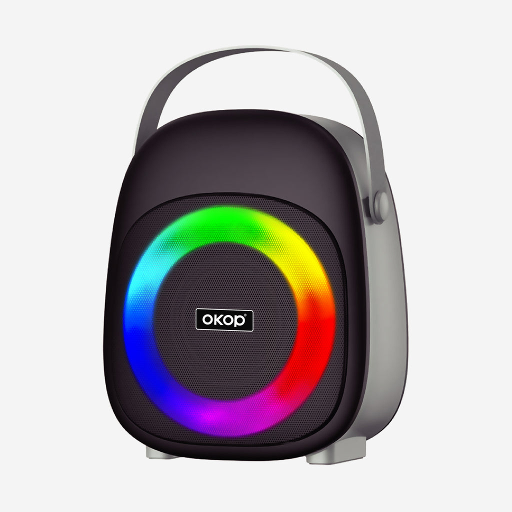 KP-857 Hot-Selling Mini haut-parleur Bluetooth portable haut-parleur extérieur sans fil avec RGB Ambie