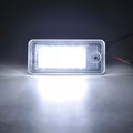 Set de 2 lumières de plaque d'immatriculation LED