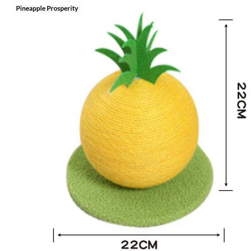 Fruit-shaped farm animal toy