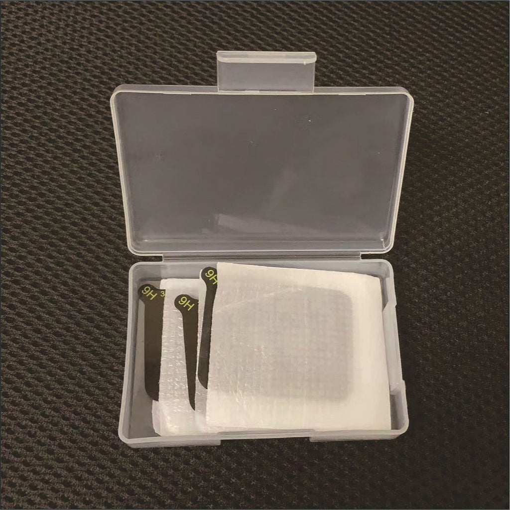 Protecteur d'écran de console de film en verre et acier