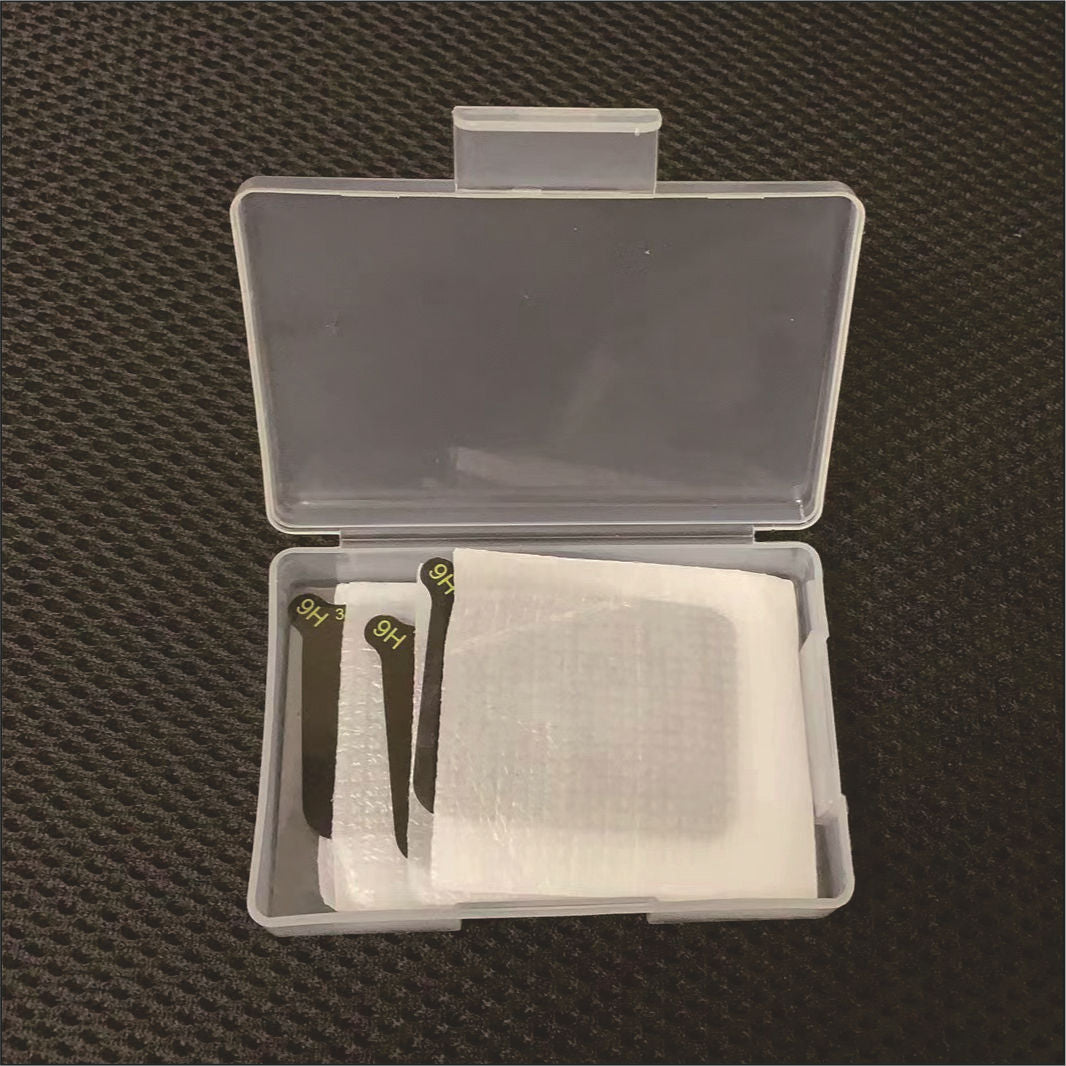 Protecteur d'écran de console de film en verre et acier