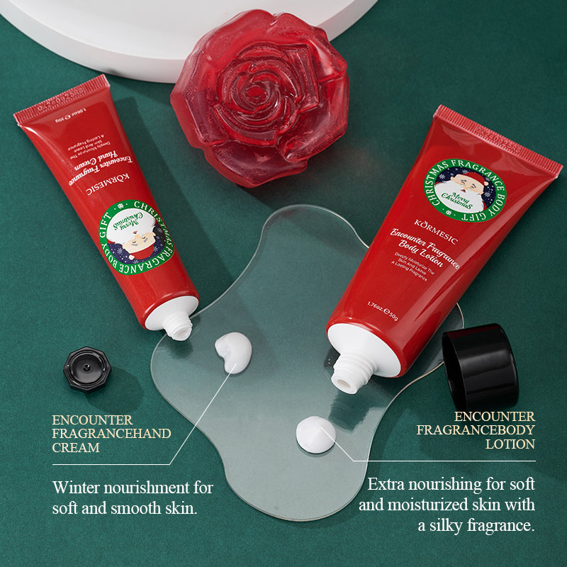 Ensemble de parfums de Noël KORMESIC pour le commerce extérieur 50ml-100g-50g-30g