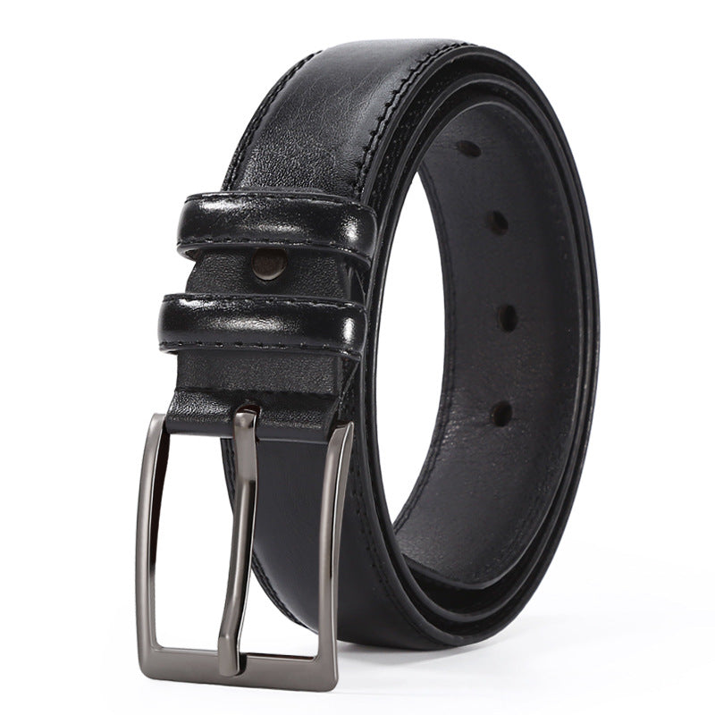 European and American Fashion Ceinture professionnelle masculine Cadeaux créatifs Ceinture Laser Logo Factory W
