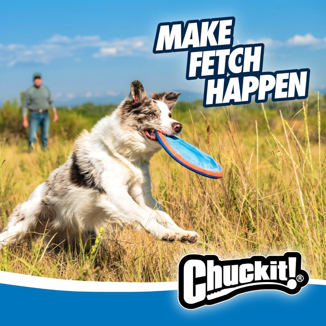 Frisbee pour chien en nylon à bords souples, flotte sur l'eau