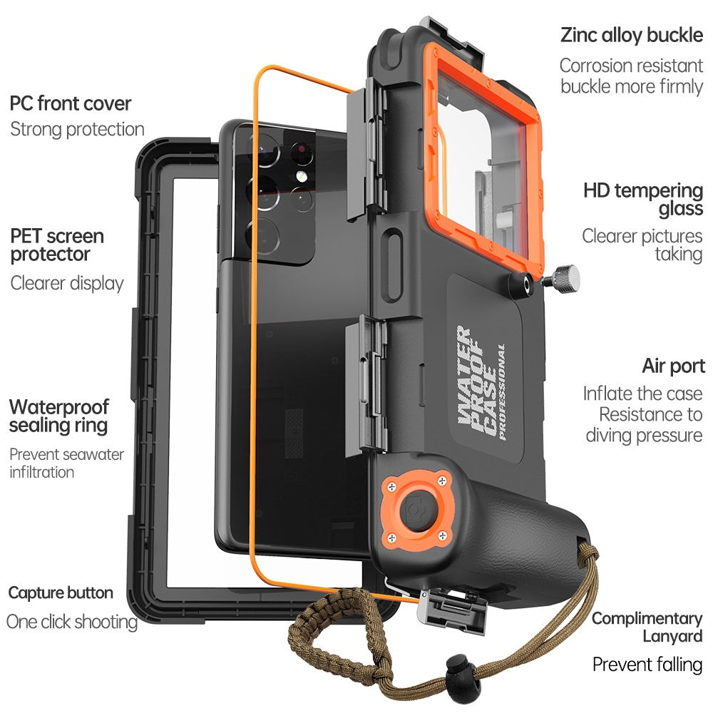 Universal Waterproof Phone Case for Easy Photography