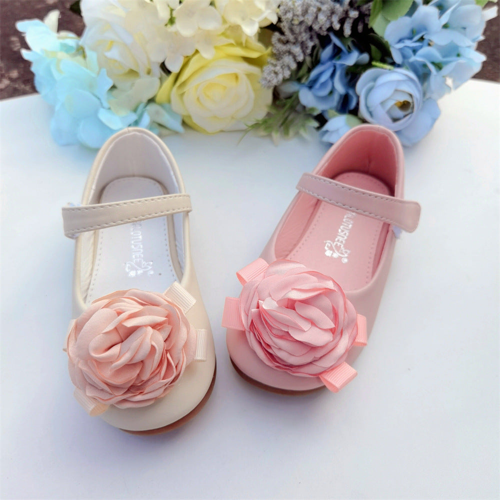 Chaussures Princesse Mariage Fleur Fille