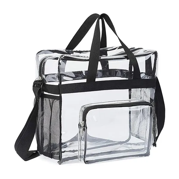 Clear Crossbody Bag Stadium approuvé Sac à épaule transparent clair