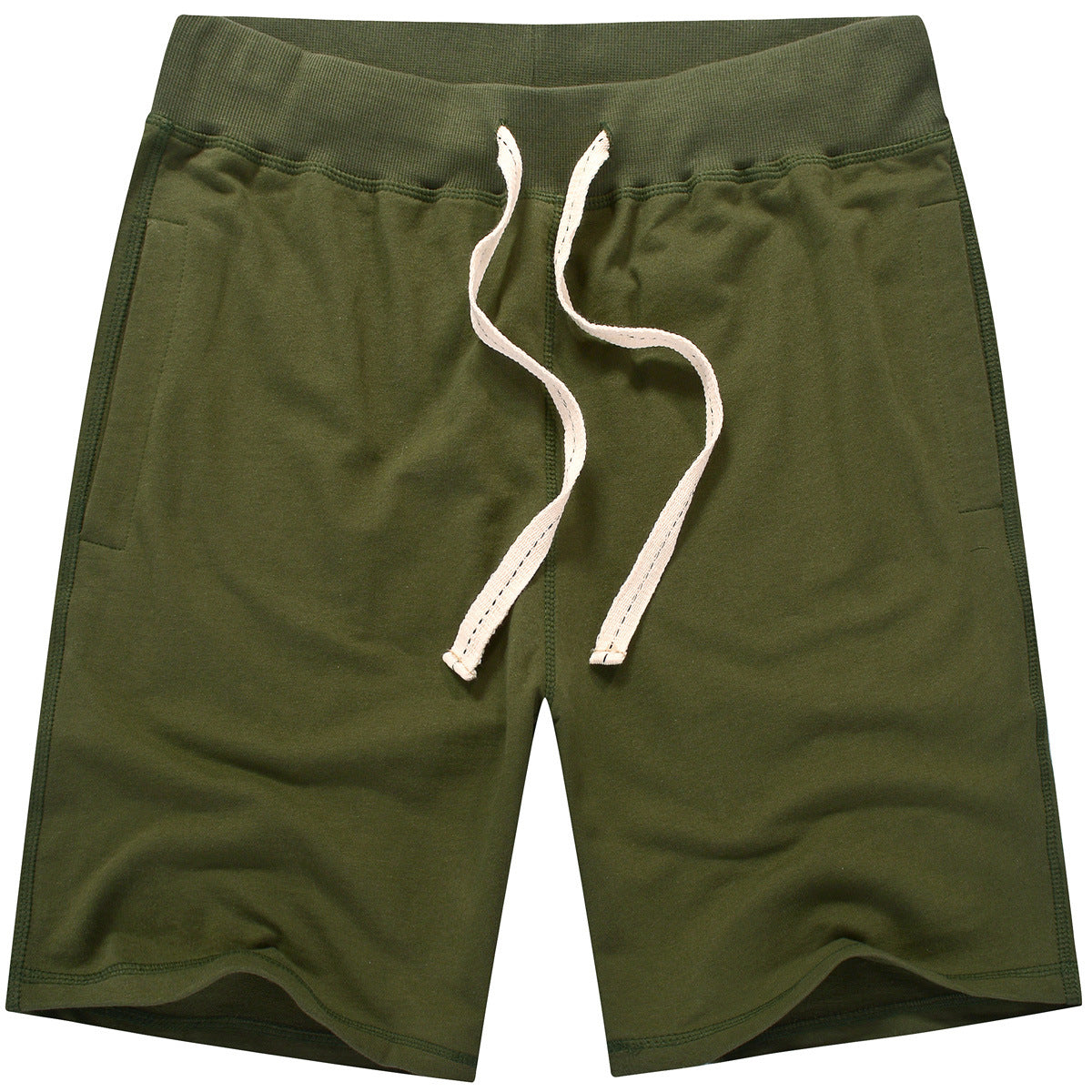 Hommes polyvalents et faciles à assortir shorts de sport souple