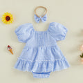 Été Super-cuite Robe de rotule pour bébés filles
