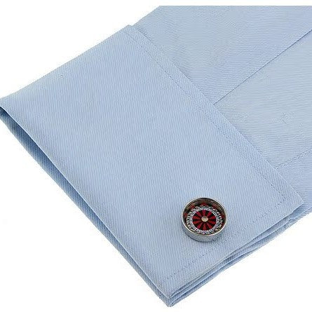 Lucky Spin Round Cufflinks pour les hommes