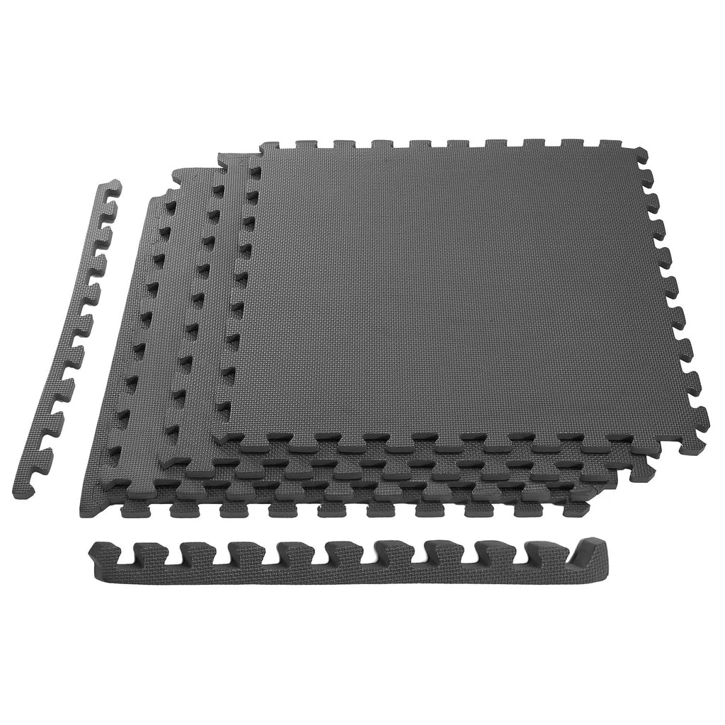 Puzzle Exercise Mat Mousse Gym EVA Mat Interlocking Tiles Sol de protection pour l'équipement de gym