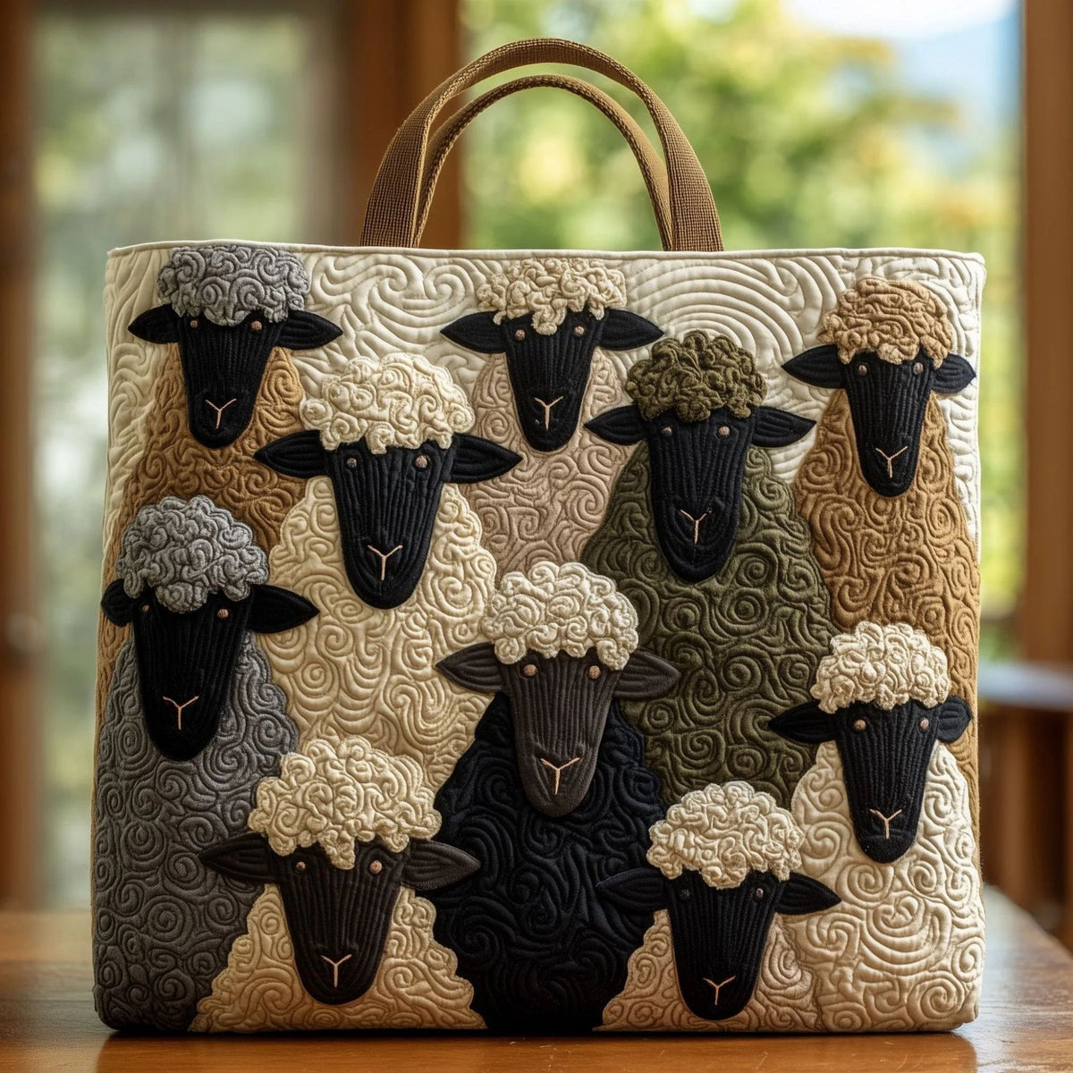 Sac à main pour femmes avec un motif en lamb-print