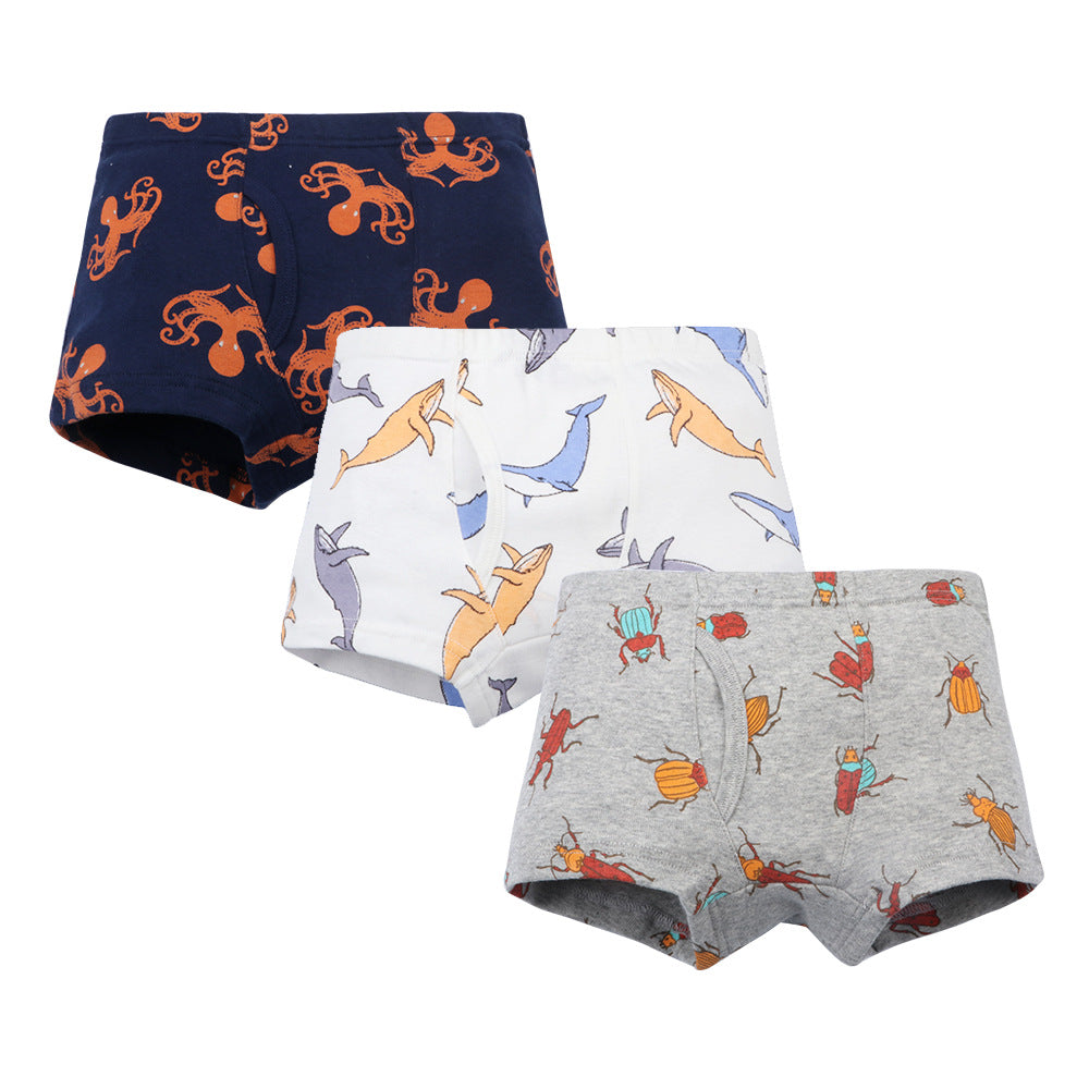 Fil Pure Cotton Children Boxer Slips