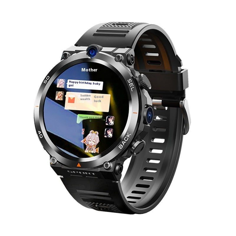 Smartwatch multi-fonctionnel sport avec double caméra pour la position