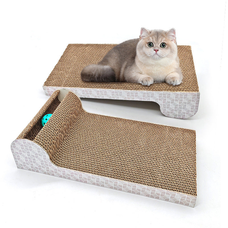Tableau de scratch Cat Jouet de chat Papier ondulé Grand