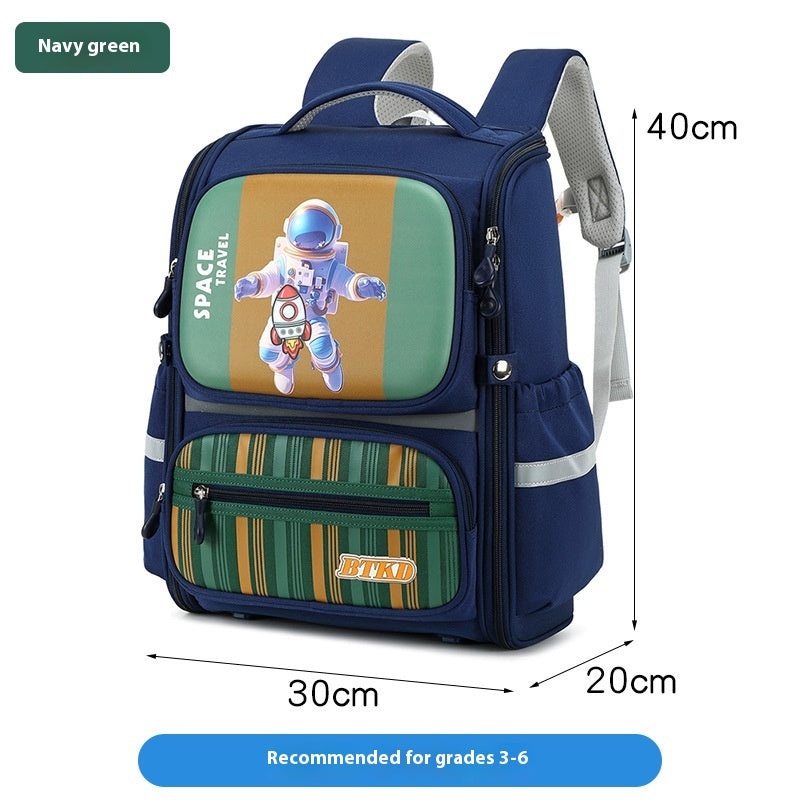 Astronaut sac scolaire réduction du fardeau garçons et filles grande capacité