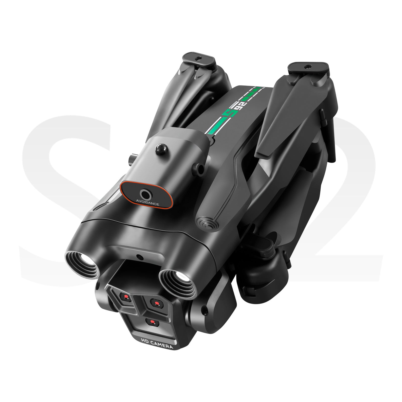 S92 Véhicule sans pilote télécommandé Double trois caméras Positionnement optique Quadco