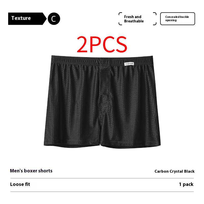 Pantalon en soie glacée Pantalon en nylon Boxers en soie glacée pour hommes