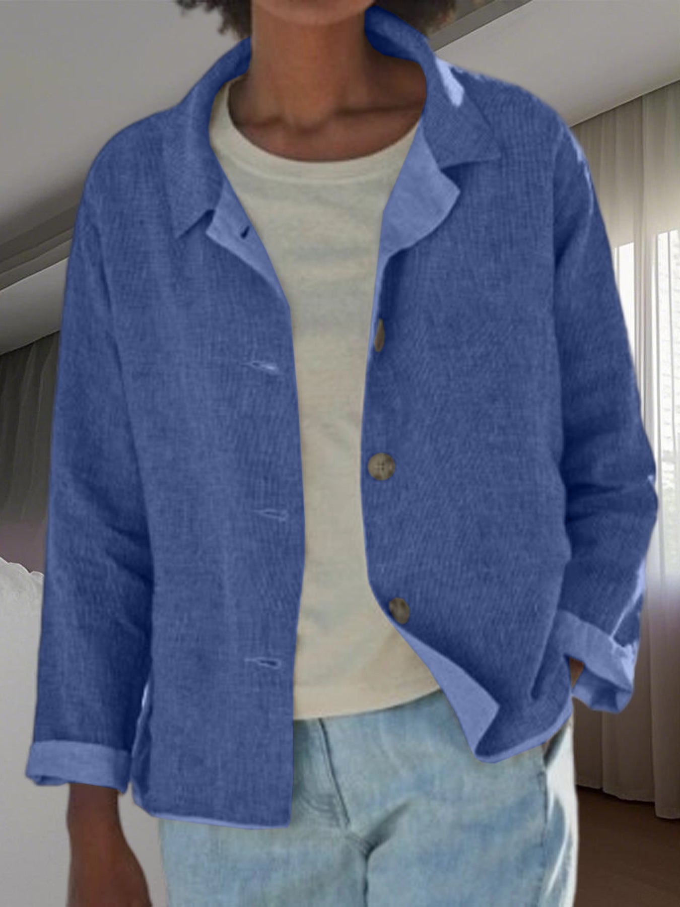 Veste de couleur unique populaire européenne et américaine pour femme amazonienne