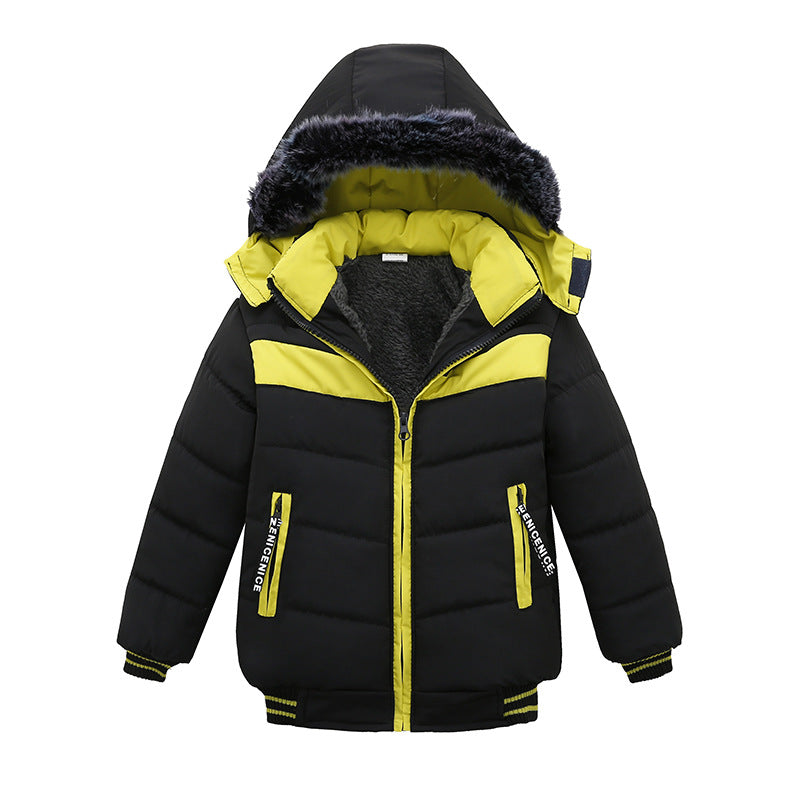 Vestes en coton pour petits et moyens garçons