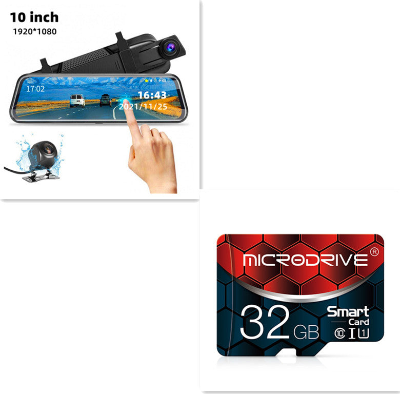Double enregistrement avant et arrière Vue arrière Miroir Dash Cam