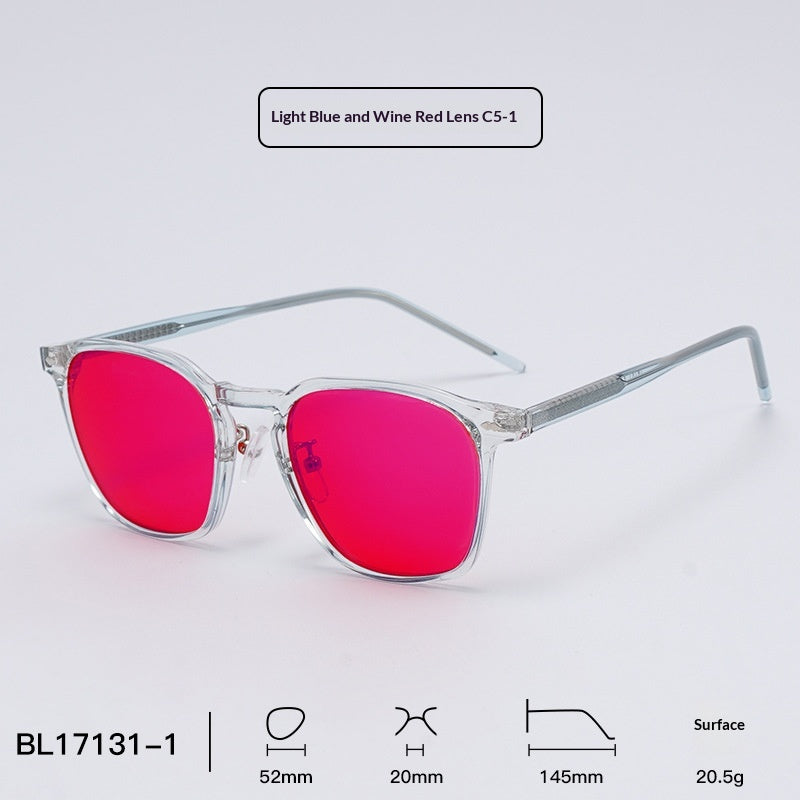 Verres couleur orange Anti Bleu Protection des yeux AR Anti Reflective